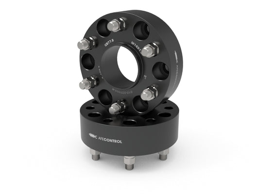 aFe CONTROL Forged Aluminum Wheel Spacers 6x139.7 / CB 77.8 / 2in Thick - RAM 1500