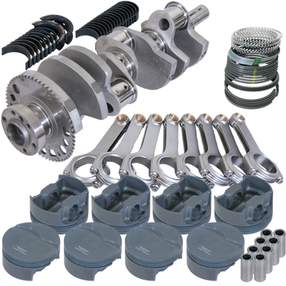 Eagle Chevy LS3 4.000in Crank 58 Tth Reluctor 6.125in H-Beam -14cc 4.075in Pistons Rotating Assembly