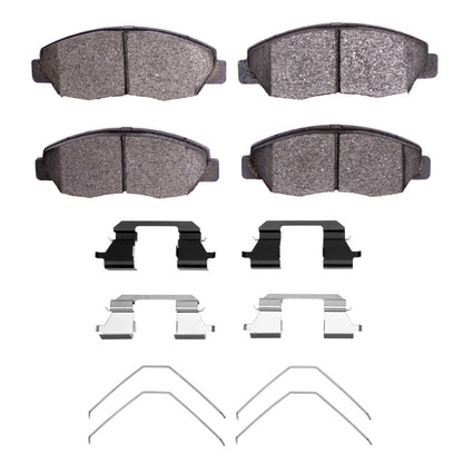R1 Concepts R1 96-15 Honda Civic Front Performance Sport Pads & Hardware Kit