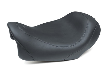 Mustang Motorcycle Mustang 14-17 Harley Fat Bob Wide Tripper Solo Seat - Black