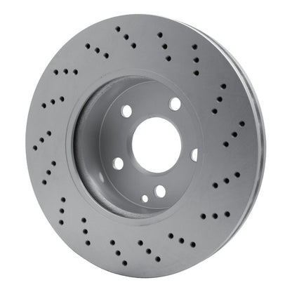 DFC 08-15 Mercedes-Benz C250 Front Drilled GeoSPEC Coated Rotor