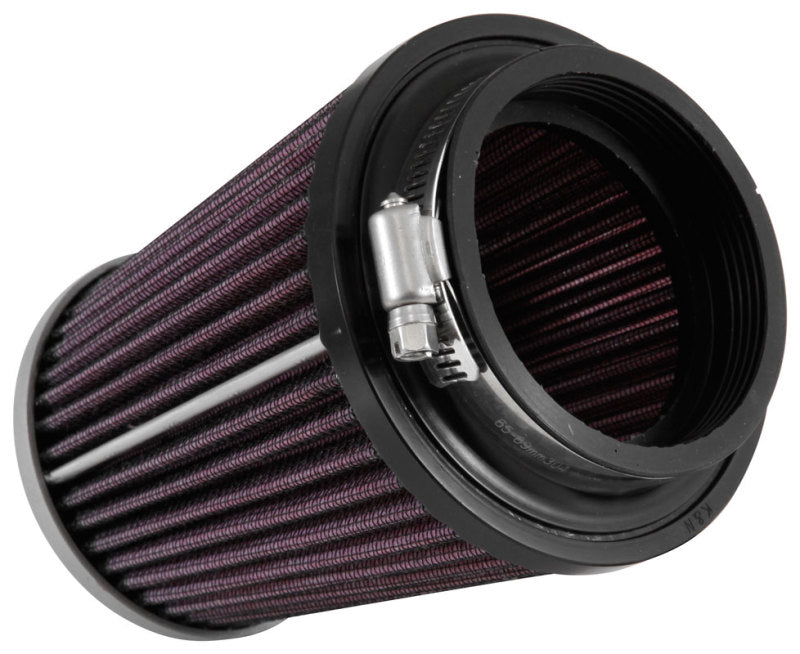 K&N Engineering K&N Universal Rubber Filter 3in Flg 4-1/2inch OD B / 2-1/4inch H - Silver Top