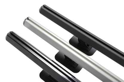 Dee Zee 14-23 Chevrolet Silverado Hex Series Side Rails - Gloss Black 8Ft Bed