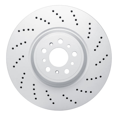 DFC 21-25 BMW M4 Right Front Drilled GeoSPEC Coated Rotor