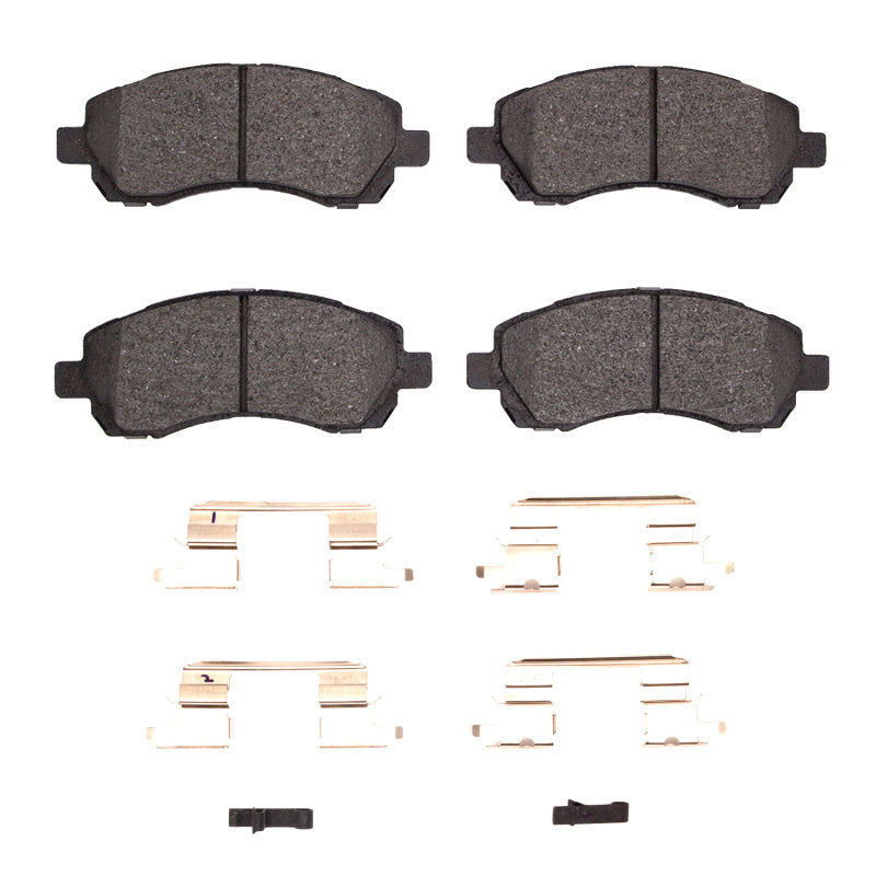 R1 Concepts R1 97-01 Subaru Impreza Front Ceramic Pads & Hardware Kit