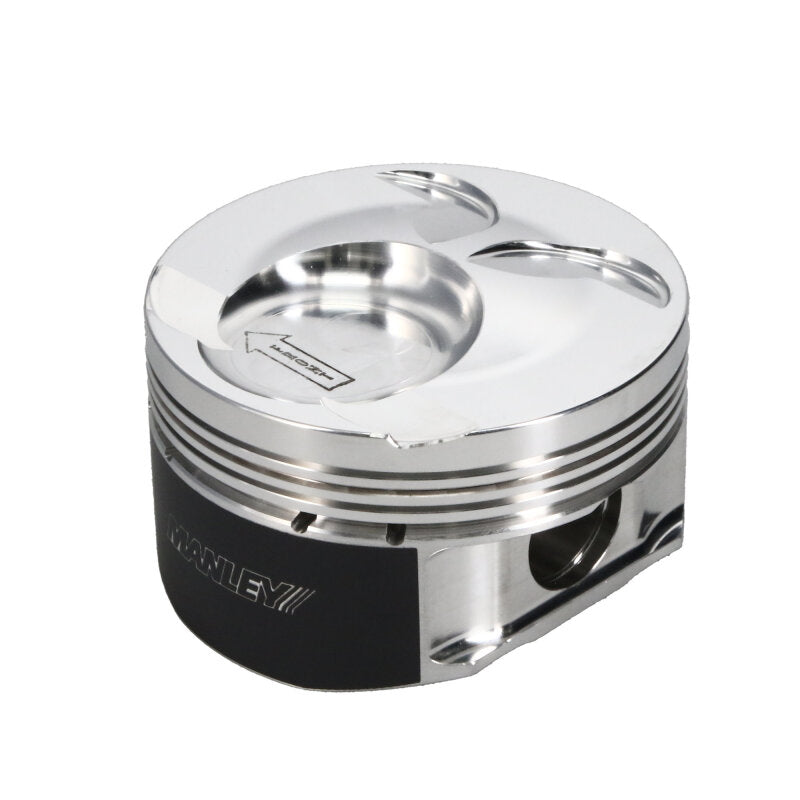 Manley Performance Manley Ford 3.5L Ecoboost 3.662in Bore 1.239in CD 10.0:1 CR -0.5cc Dome Extreme Duty Piston Set