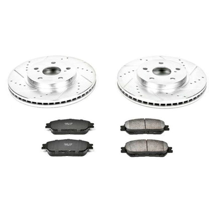 PowerStop Power Stop 05-07 Toyota Avalon Front Z23 Evolution Sport Brake Kit