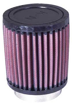 K&N Engineering K&N Filter Universal Rubber Filter 2 1/4 inch Flange 3 1/2 inch OD 4 inch Height