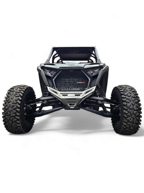 Elektric Off Road Elektric Offroad 2022-2025 Polaris Rzr Pro R/ Pro S/Turbo R Billet Front Winch Bumper Anodized Clear