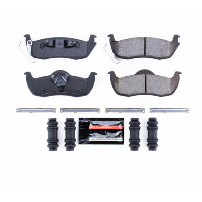 PowerStop Power Stop 06-10 Jeep Commander Rear Z23 Evolution Sport Brake Pads w/Hardware