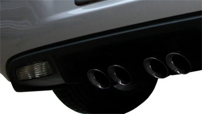 CORSA Performance Corsa 2005-2007 Chevrolet Corvette C6 6.0L V8 Black Sport Axle-Back Exhaust
