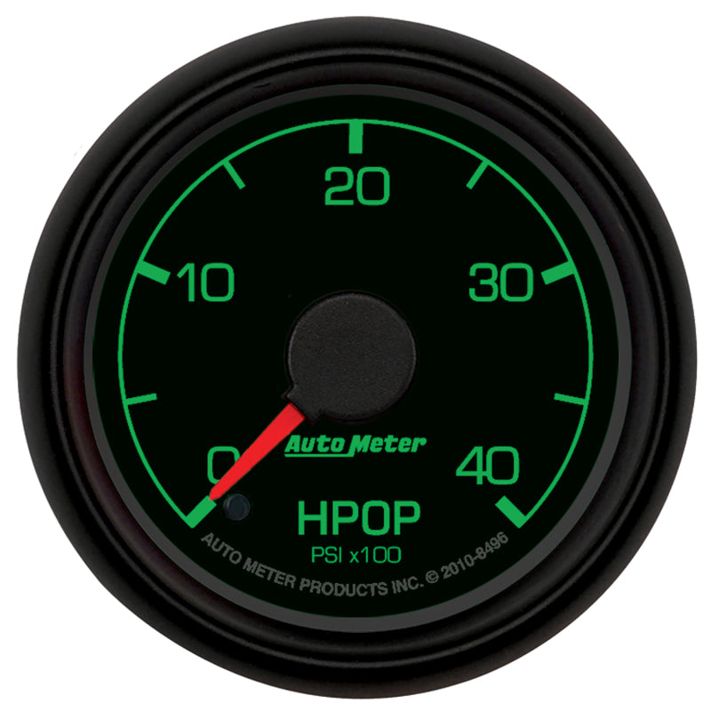 Autometer Factory Match Ford 52.4mm Full Sweep Electronic 0-4000 PSI Diesel HPOP Pressure Gauge