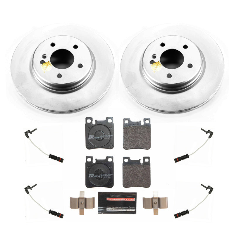 PowerStop Power Stop 98-00 Mercedes-Benz C43 AMG Rear Euro-Stop Brake Kit
