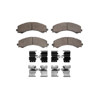 R1 Concepts R1 21-25 Chevrolet Express 3500 Rear Super Duty Pads & Hardware Kit