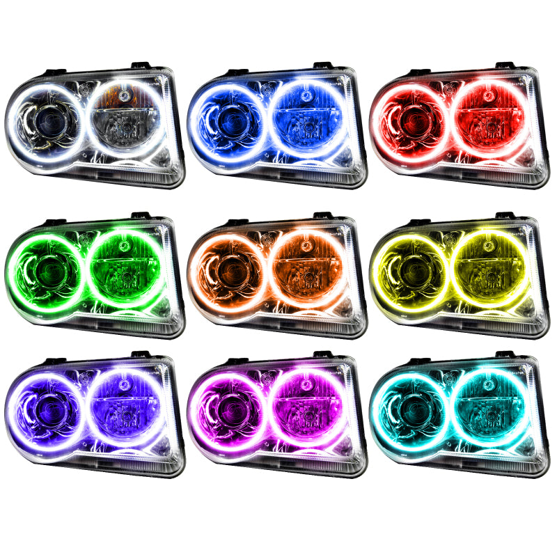 ORACLE Lighting Oracle 05-10 Chrysler 300C V8 SMD HL - Non HID - ColorSHIFT w/ RF Controller