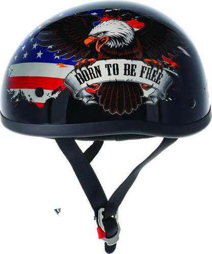 Bikers Choice Skid Lids Freedom Eagle Original Helmet - Small