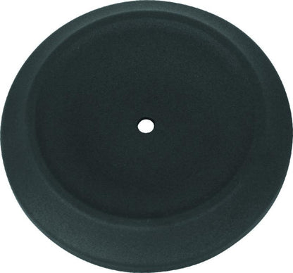 S&S Cycle Dished Bobber Air Cleaner Cover w/ Machined Highlights  - Black