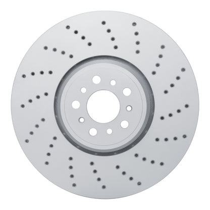 DFC 20-25 BMW X6 Right Front Drilled Hi-Carbon Alloy Geomet Coated Rotor