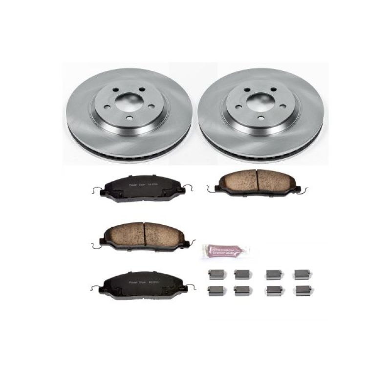 PowerStop Power Stop 05-10 Ford Mustang Front Autospecialty Brake Kit