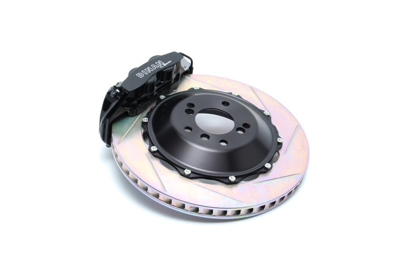 Dinan 13-13 BMW 135is Rear Brake Kit - Black Calipers - Slotted