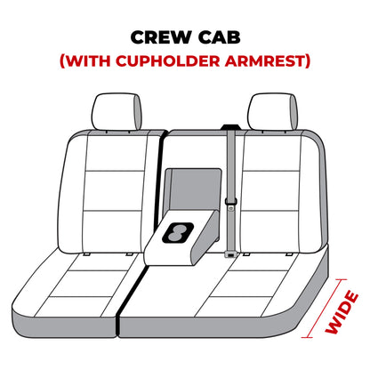 Covercraft Endura Waterproof Polyester SeatSaver Custom Second Row Seat Covers