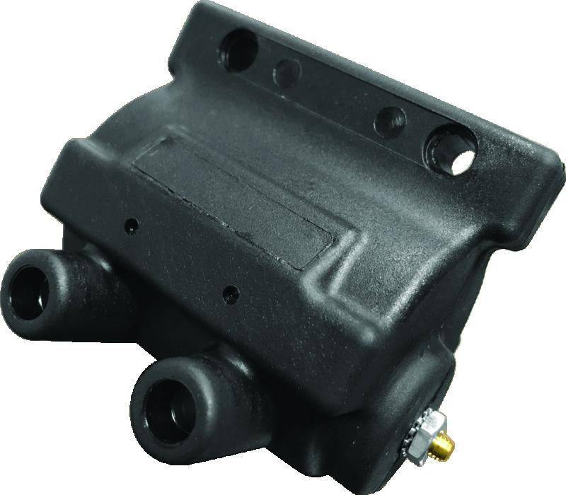 TwinPower Twin Power 85-99 Big Twin 85-03 XL Exc EFI Power Ignition Coil Black Replaces H-D 31614-83A