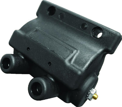 TwinPower Twin Power 85-99 Big Twin 85-03 XL Exc EFI Power Ignition Coil Black Replaces H-D 31614-83A