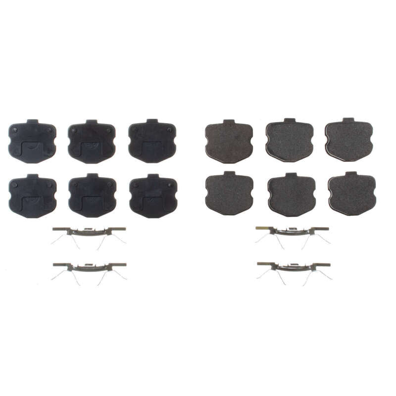 PowerStop Power Stop 06-13 Chevrolet Corvette Front Z17 Evolution Ceramic Brake Pads w/Hardware
