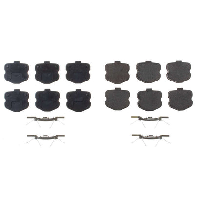 PowerStop Power Stop 06-13 Chevrolet Corvette Front Z17 Evolution Ceramic Brake Pads w/Hardware