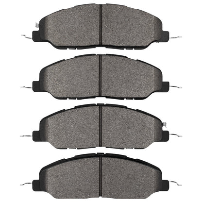 DFC 07-14 Ford Mustang Front 5000 Advanced Low Metallic Brake Pads