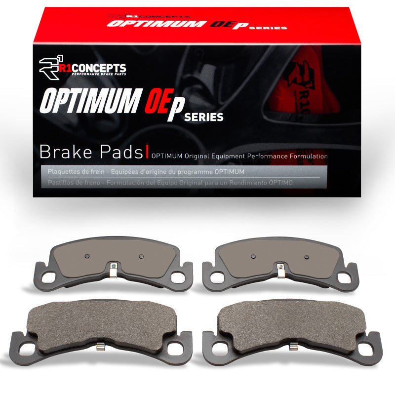 R1 Concepts R1 21-26 Tesla Model X Front Optimum OE Brake Pads