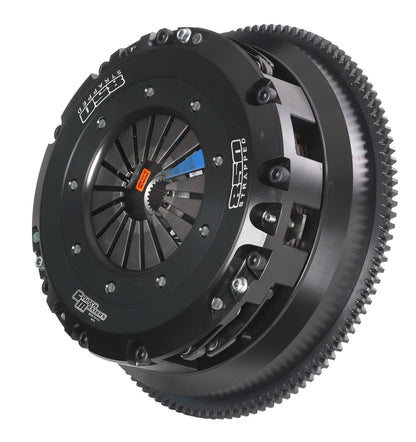 Clutch Masters 03-06 Nissan 350Z 3.5L FX850 Strapped Twin Disc Clutch Kit w/Aluminum Flywheel