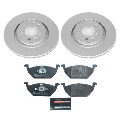 PowerStop Power Stop 1998 Volkswagen Beetle Front Euro-Stop Brake Kit