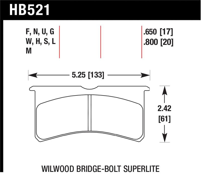 Hawk Performance Hawk HP+ Street Brake Pads