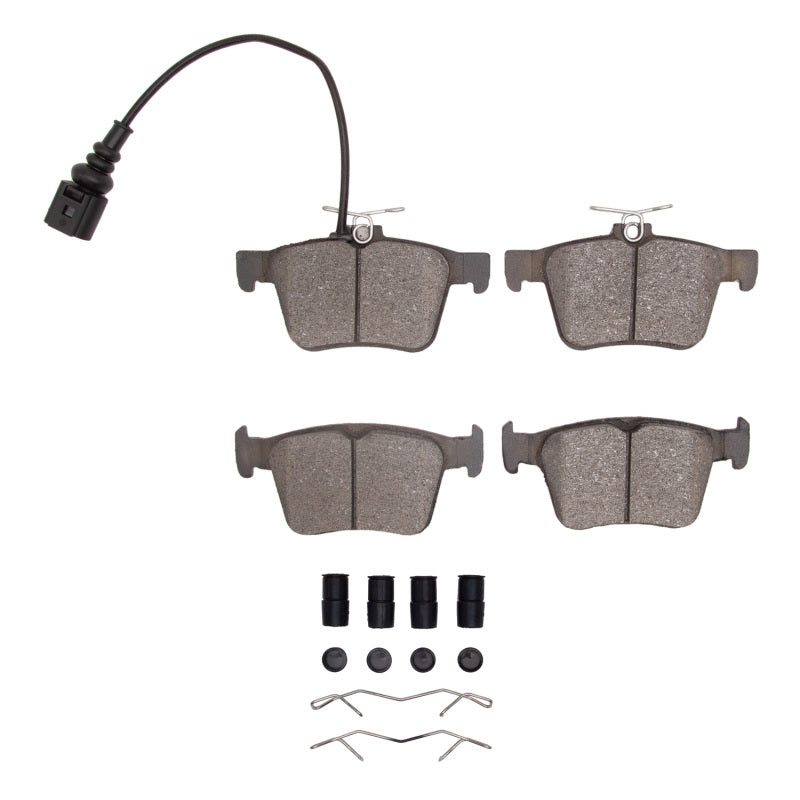 R1 Concepts R1 2013-2023 Audi A3 Rear R1 Semi Met Pads & Hardware Kit