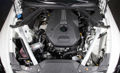 K&N Engineering K&N 2018 Kia Stinger L4-2.0L F/I Silver Typhoon Short Ram Intake
