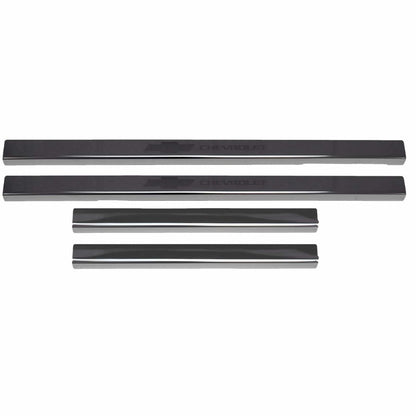 Putco 17-20 Ford SuperDuty - Crew Cab (4pcs) Black Platinum Door Sills