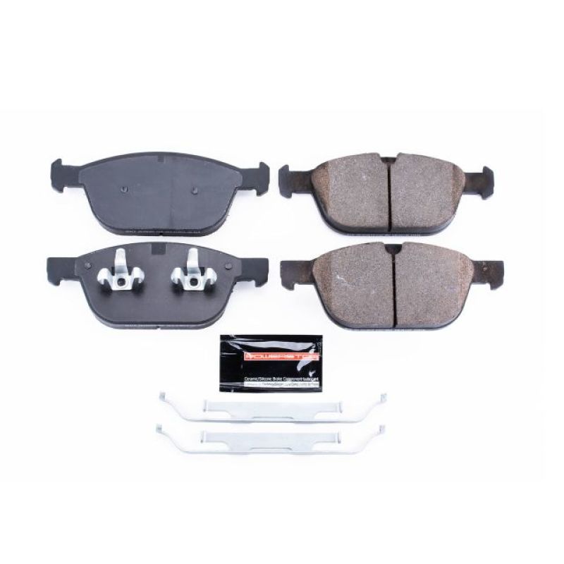 PowerStop Power Stop 10-15 Volvo XC60 Front Z23 Evolution Sport Brake Pads w/Hardware