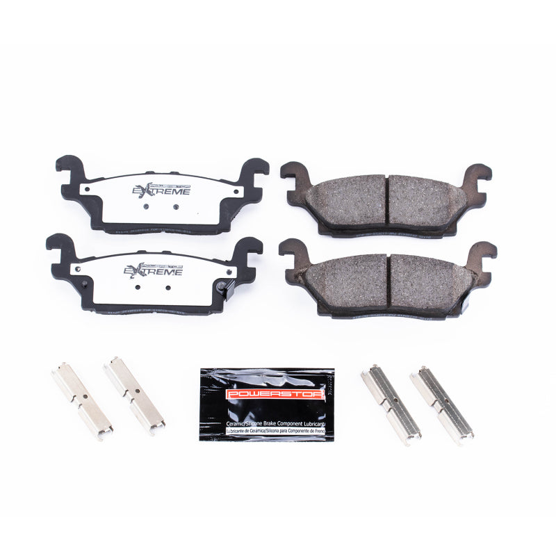 PowerStop Power Stop 06-10 Hummer H3 Rear Z36 Truck & Tow Brake Pads w/Hardware