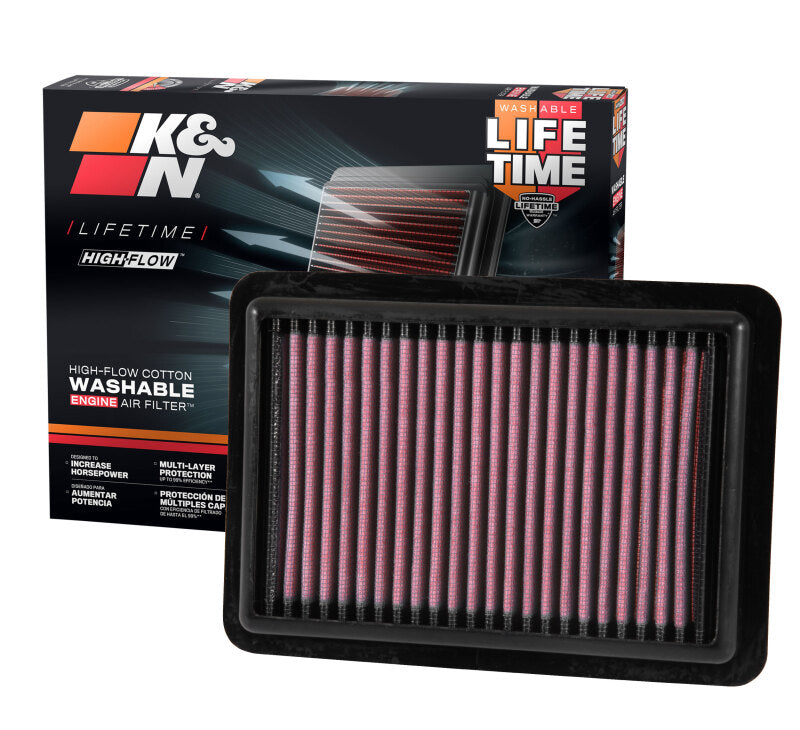 K&N Engineering K&N Replacement Panel Air Filter for 2015 Honda Fit 1.5L L4
