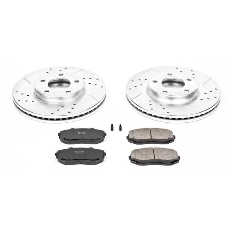PowerStop Power Stop 07-09 Ford Edge Front Z23 Evolution Sport Brake Kit