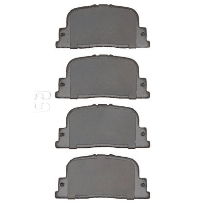 R1 Concepts R1 00-10 Toyota Camry Hybrid Rear Ceramic Brake Pads