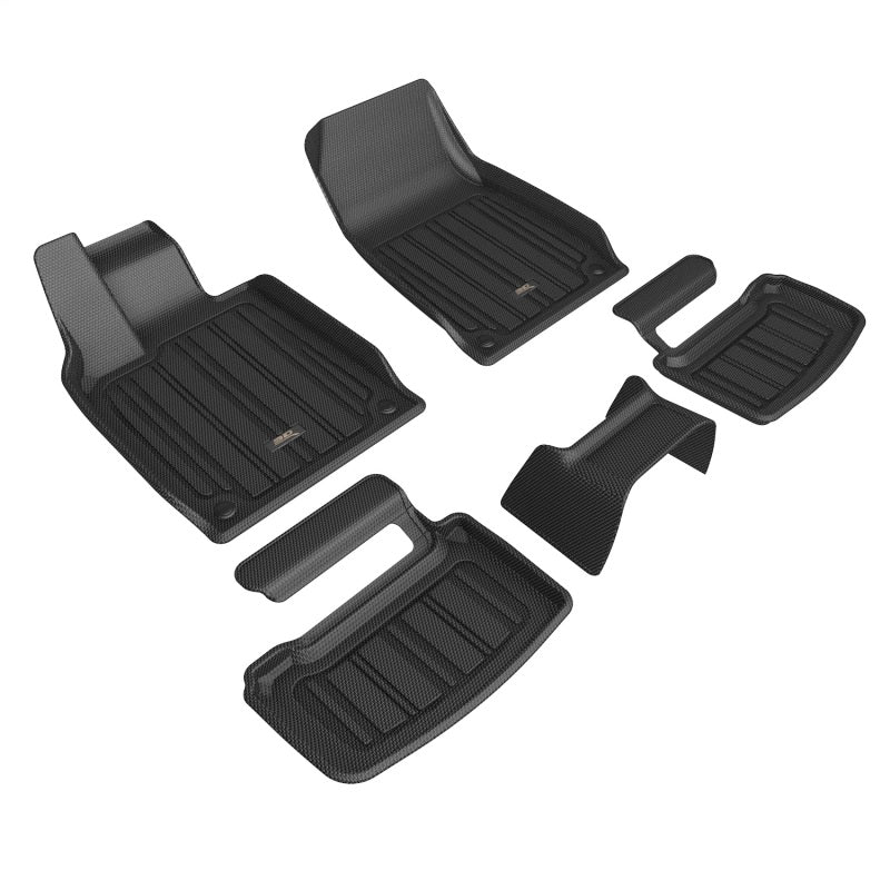 3D MAXpider 20-24 Audi E-Tron Gt Elitect Black R1 R2