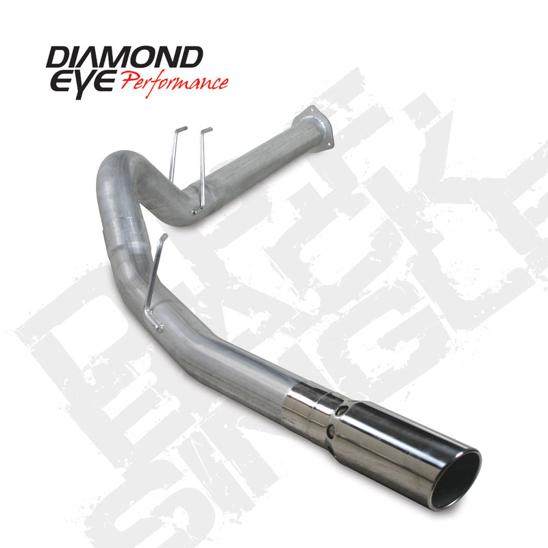 Diamond Eye Performance Diamond Eye KIT 4in DPF BACK Single SS: 2011 FORD 6.7L PWRSTROKE F250/F350