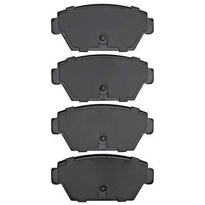 R1 Concepts R1 85-94 Dodge 2000 GTX Rear R1 Optimum OE Brake Pads