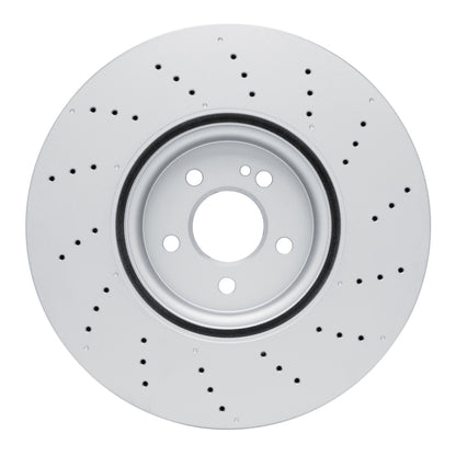 DFC 20-25 Mercedes-Benz GLA45 AMG Front Drilled GeoSPEC Coated Rotor