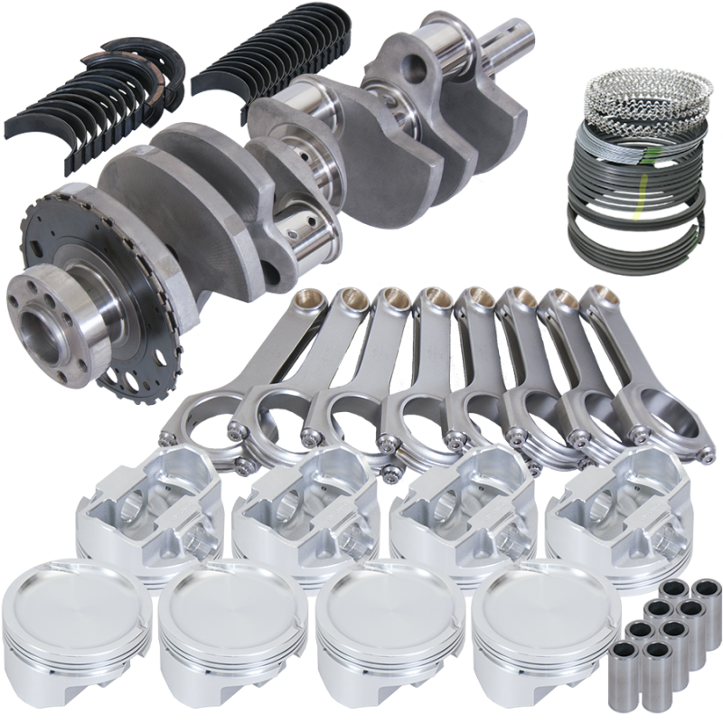 Eagle Chevy LS3 4.000in Crank 24 Tth Reluctor 6.125in H-Beam -29cc 4.075in Pistons Rotating Assembly