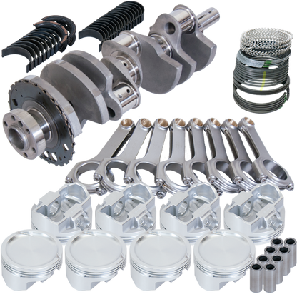 Eagle Chevy LS3 4.000in Crank 24 Tth Reluctor 6.125in H-Beam -29cc 4.075in Pistons Rotating Assembly