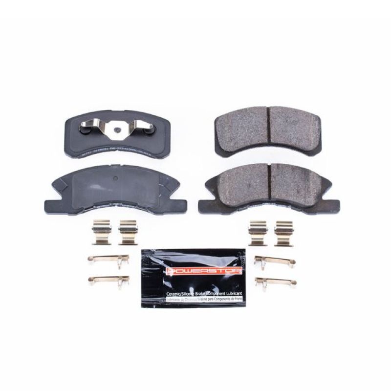 PowerStop Power Stop 14-15 Mitsubishi Mirage Front Z23 Evolution Sport Brake Pads w/Hardware