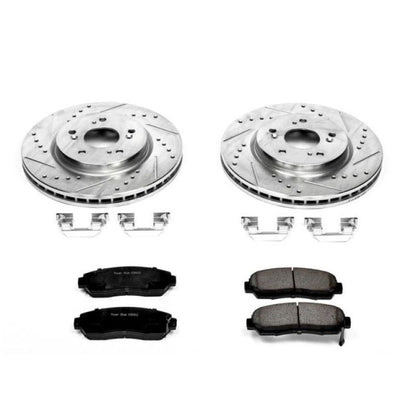 PowerStop Power Stop 07-12 Acura RDX Front Z23 Evolution Sport Brake Kit